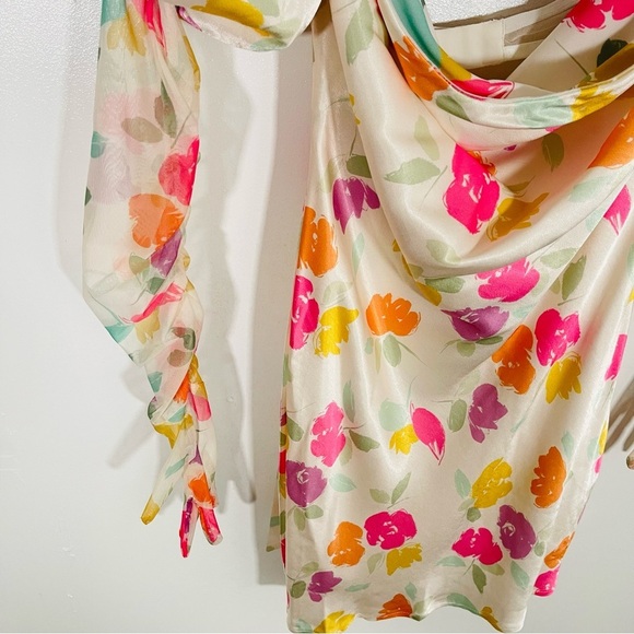 NEW For Love and Lemons Hazel Mini Dress Floral Preppy Summer Garden Party - Picture 5 of 13